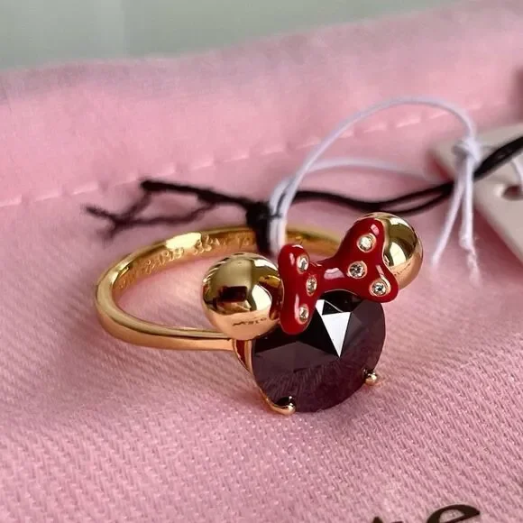 NWT Disney x Kate Spade New York Minnie Ring